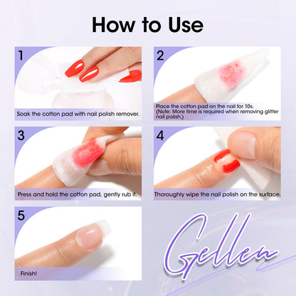 Gellen Nail Polish Remover, 180ML Non Acetone Gentle Nail Polish Remover for Regular Nail Polish, Unscented Nail Polish Remover with Easy Push-down Pump, 6.34 fl oz